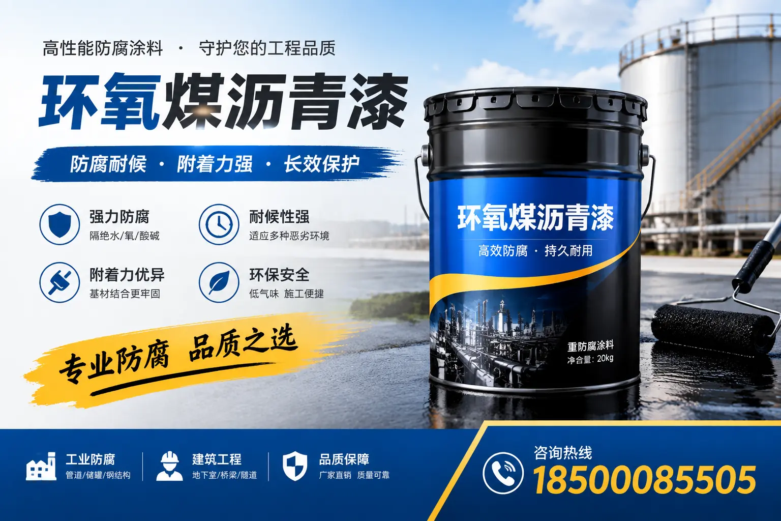 如何选择适合的环氧煤沥青漆？松原市场选型指南